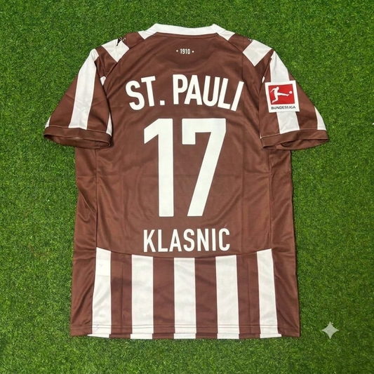 Ivan Klasnic FC St. Pauli Commemorative Football Jersey Trikot Maillot