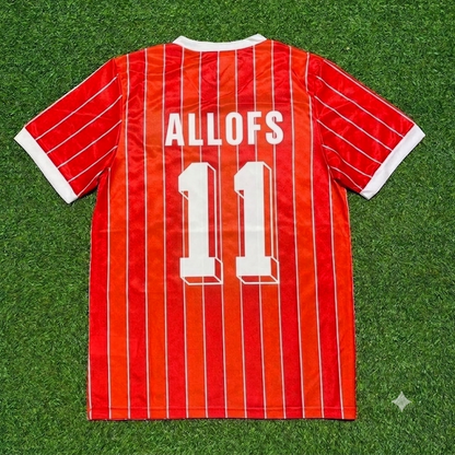 Klaus Allofs 1. FC Köln 1985/86 Saison Auswärts Retro Trikot