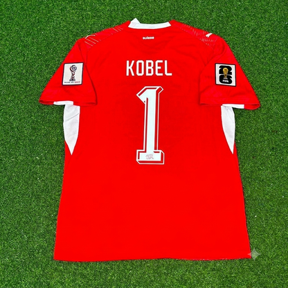 Gregor Kobel 1- Switzerland 2026 World Cup Kit Jersey Trikot Maillot