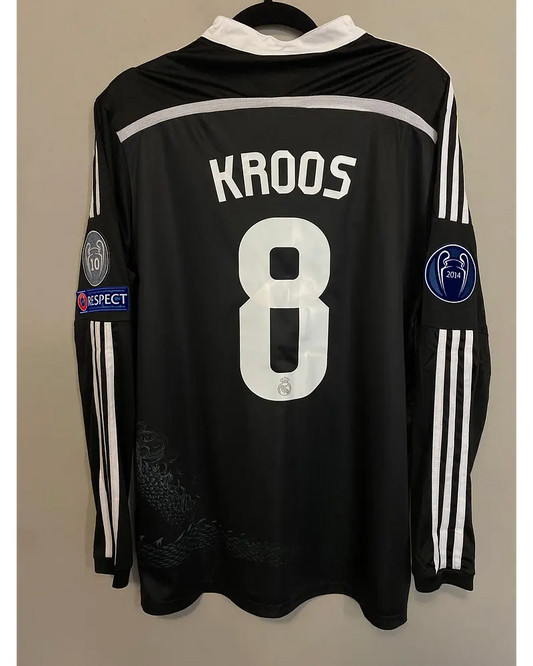 Toni Kroos - Real Madrid 2014/2015 Black Retro Jersey Trikot