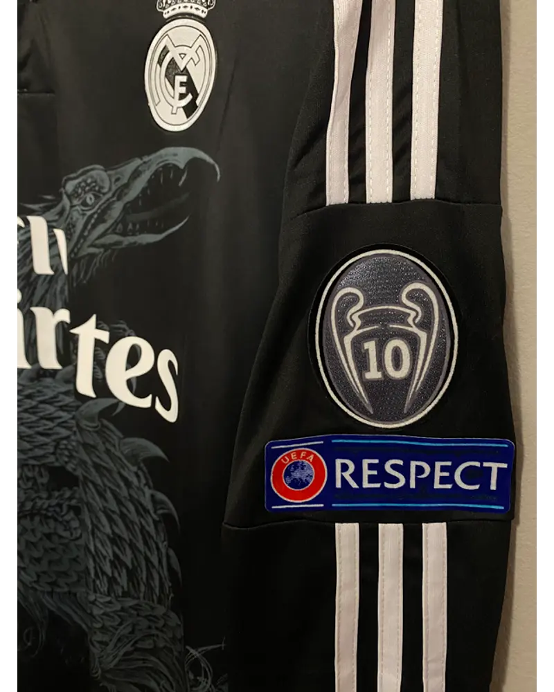 Toni Kroos - Real Madrid 2014/2015 Black Retro Jersey Trikot