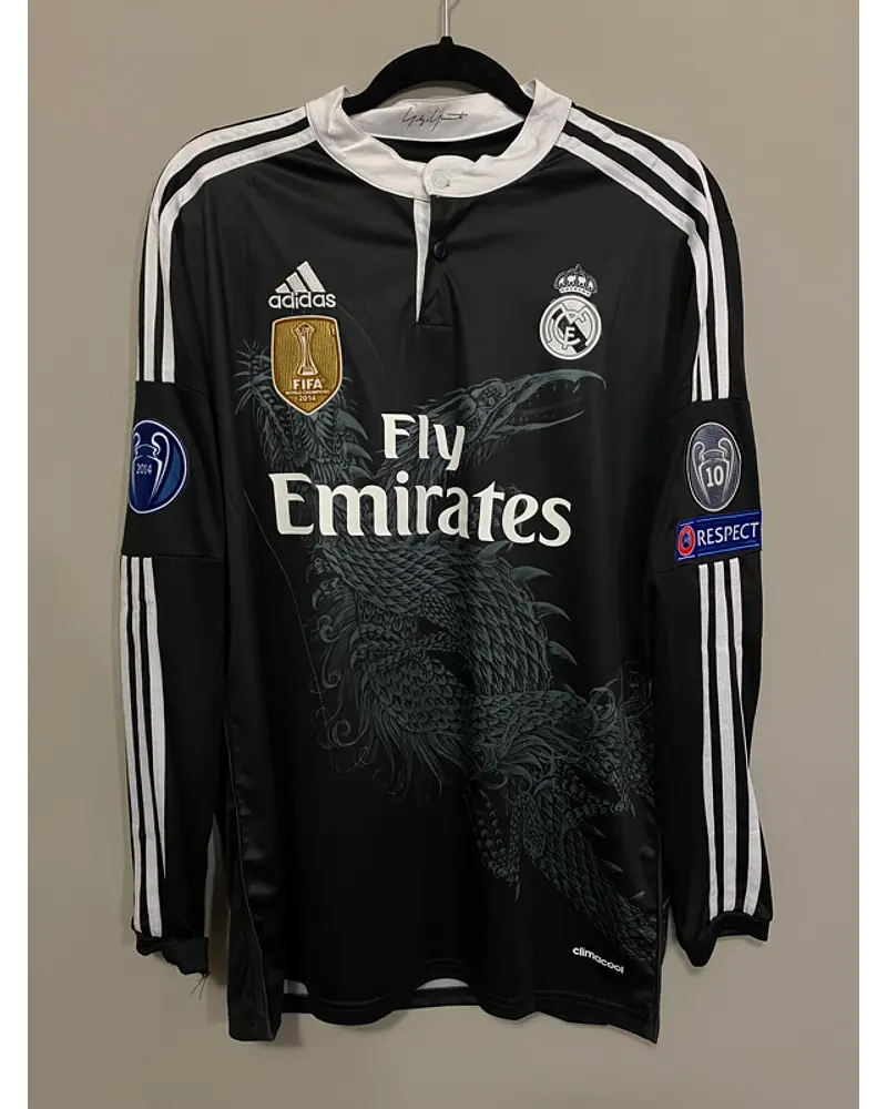 Toni Kroos - Real Madrid 2014/2015 Black Retro Jersey Trikot