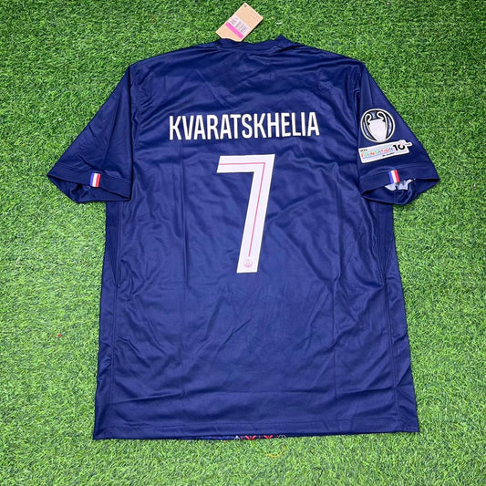 Kvara Khvicha Kvaratskhelia #7 New Season Jersey – | Trikot | Maillot Soccer Shirt