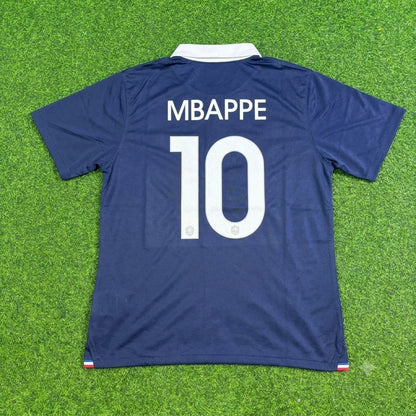Kylian Mbappe #10 France Retro Football Jersey Trikot Maillot