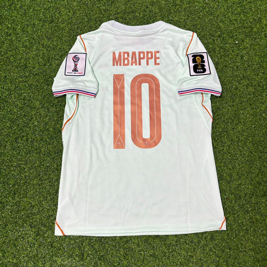 Kylian Mbappé #10 France 2026 World Cup Away Jersey