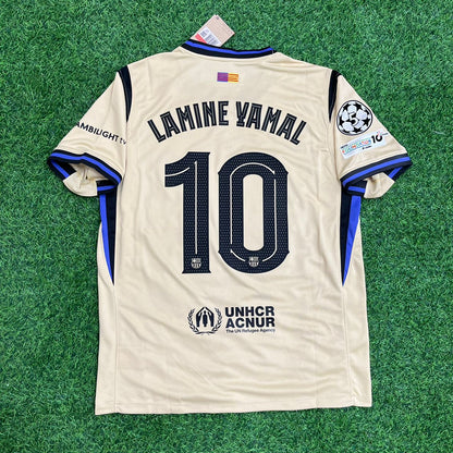 Lamine Yamal Barcelona Away New Season 2026 Jersey Trikot Maillot Soccer Shirt