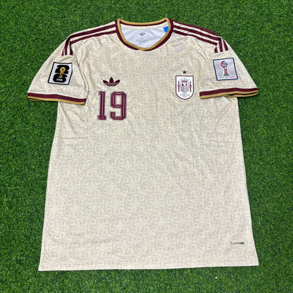 Lamine Yamal Spain 2026 World Cup Away Kids Football Jersey