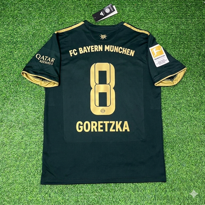 Leon Goretzka Bayern Munich 2021-2022 Oktoberfest Green Special Edition Football Jersey