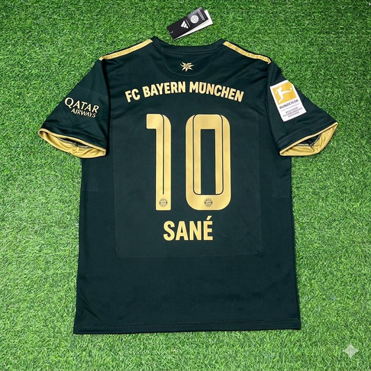 Leroy Sane Bayern Munich 2021-2022 Oktoberfest Green Special Edition Football Jersey