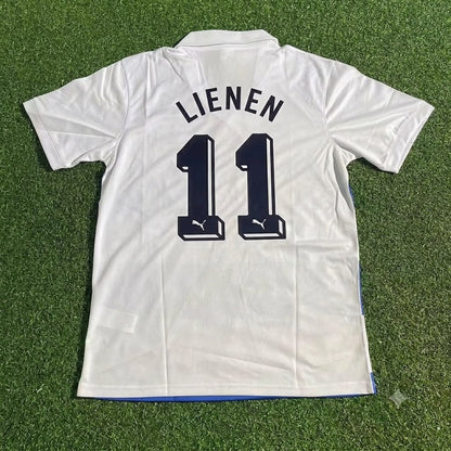 Ewald Lienen MSV Duisburg 1990 Heim Retro Fussballtrikot