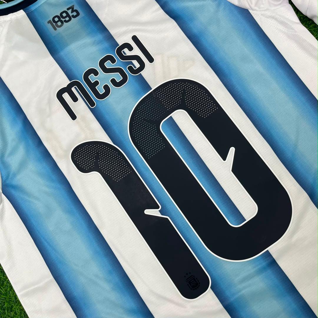 Lionel Messi #10 Argentina 2026 World Cup Long Sleeve Football Jersey Kit