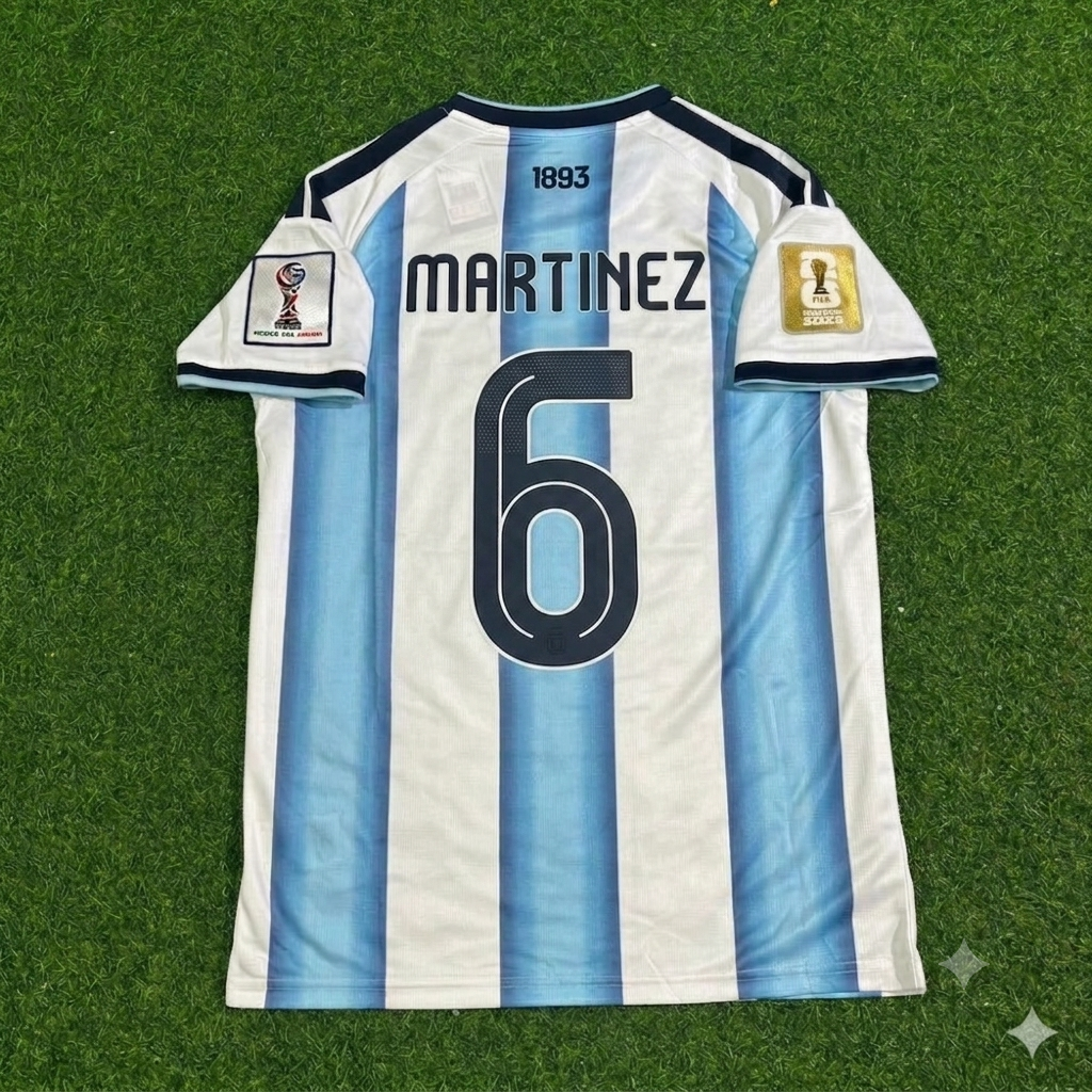 Lisandro Martinez Argentina 2026 World Cup Football Jersey Kit