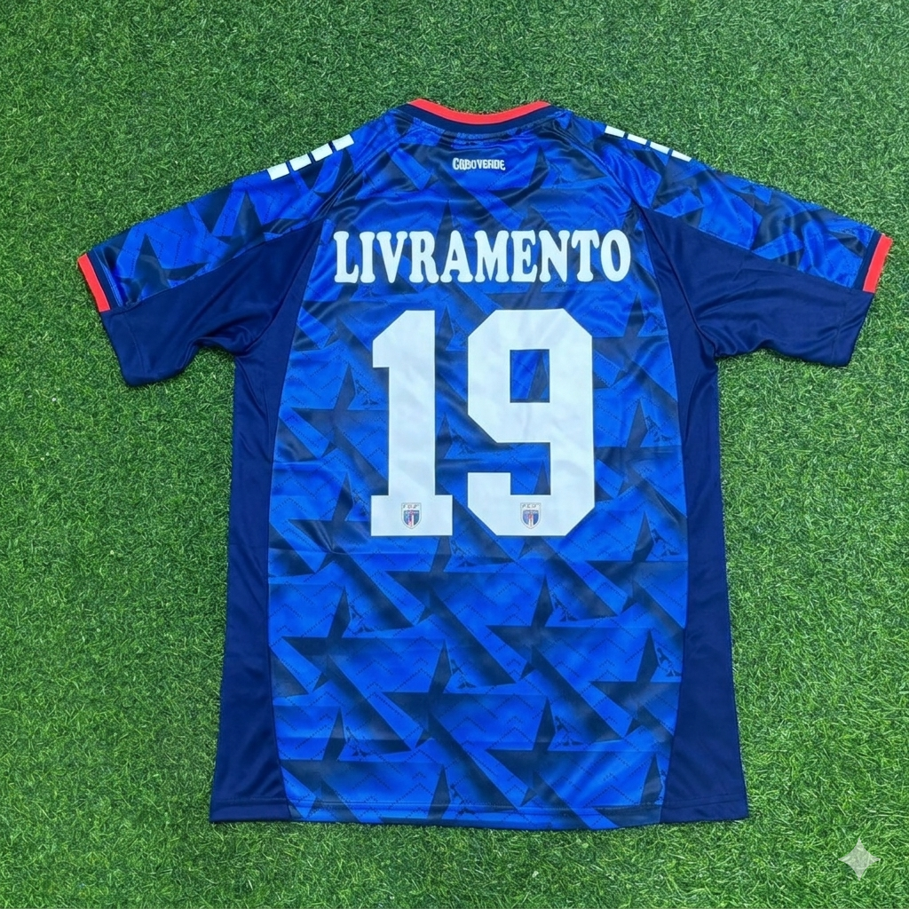 Dailon Livramento Cape Verde World Cup 2026 Home Football Jersey Shirt Trikot Maillot