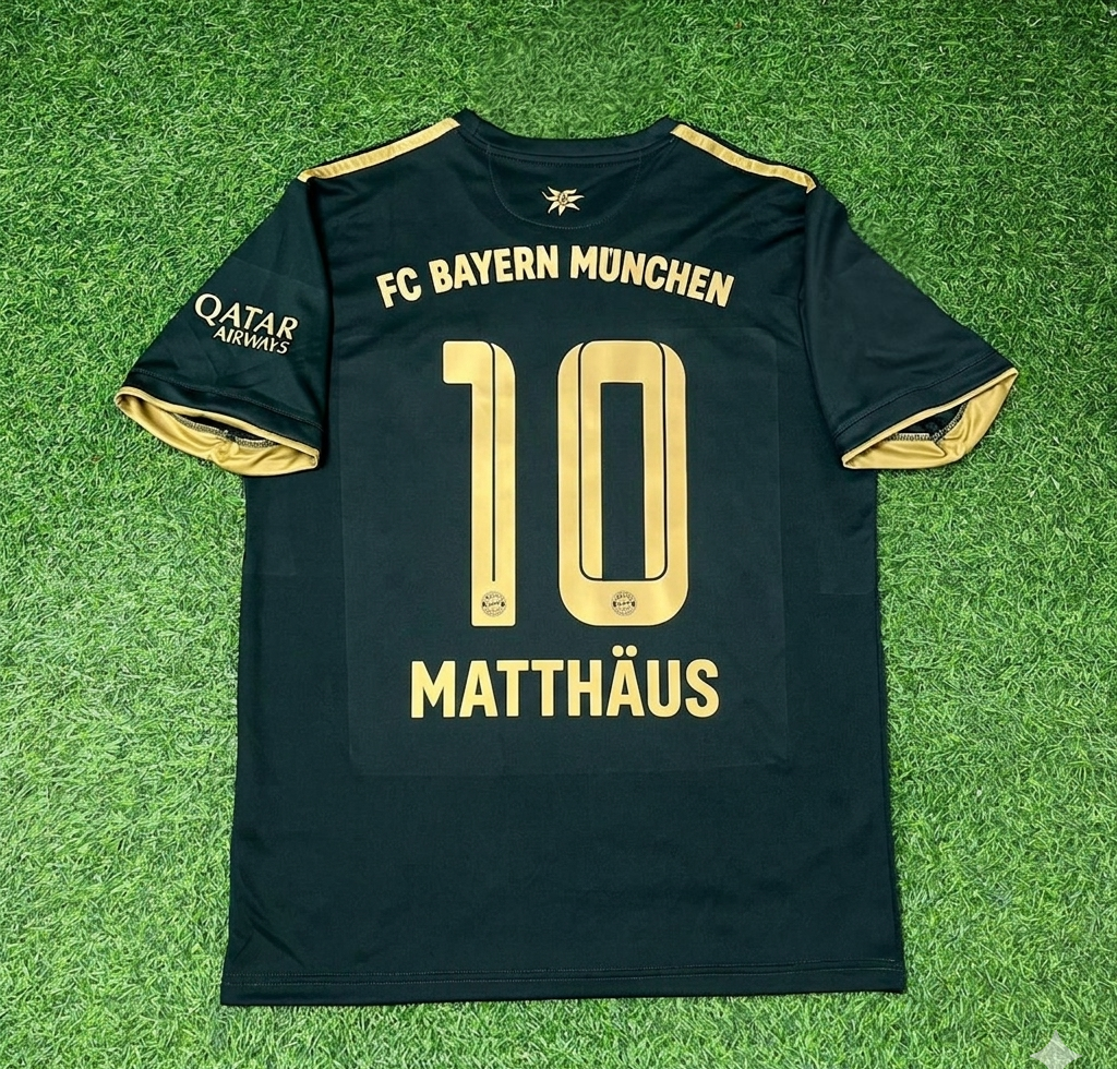 Lothar Matthäus Bayern Munich Oktoberfest Green Special Edition Football Jersey