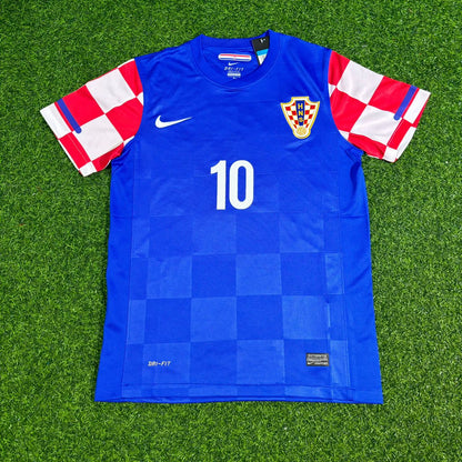 Luka Modric Croatia 2010-2012 Home Retro Football Jersey Kit