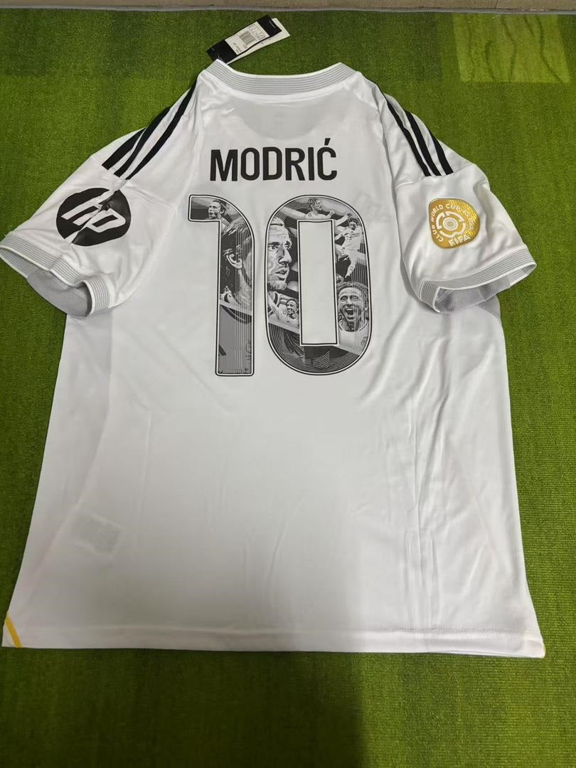 Luka Modric Real Madrid Special Print New Season Jersey Soccer Shirt Trikot Soccer Shirt