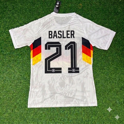 Mario Basler #21 Germany Deutschland Special Edition Jersey Trikot Maillot