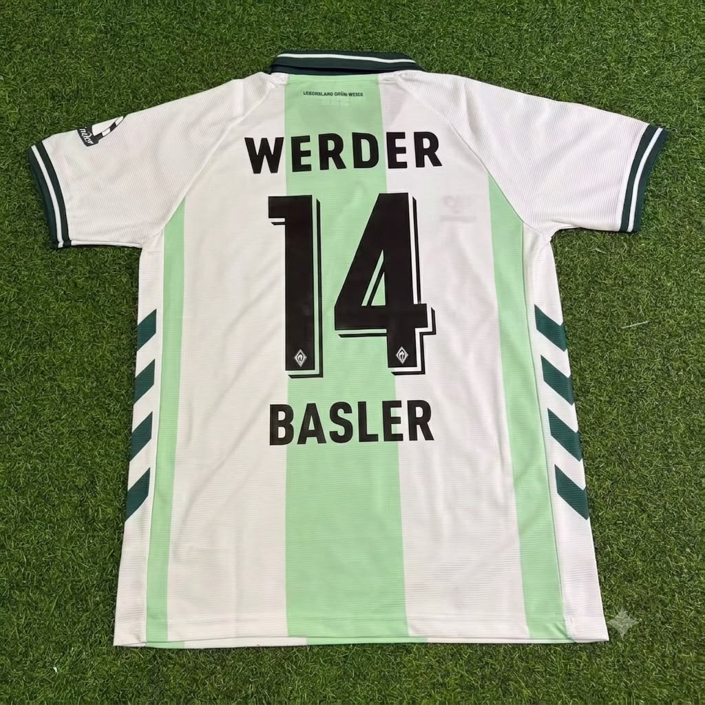Mario Basler Werder Bremen Special Football Jersey