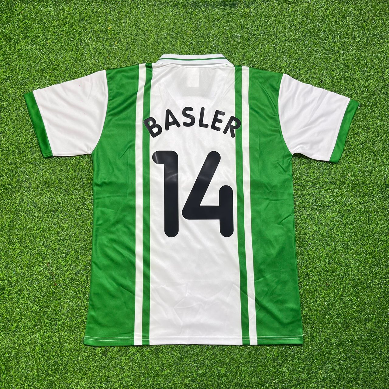 Mario Basler Werder Bremen Retro Fußballtrikot Kit