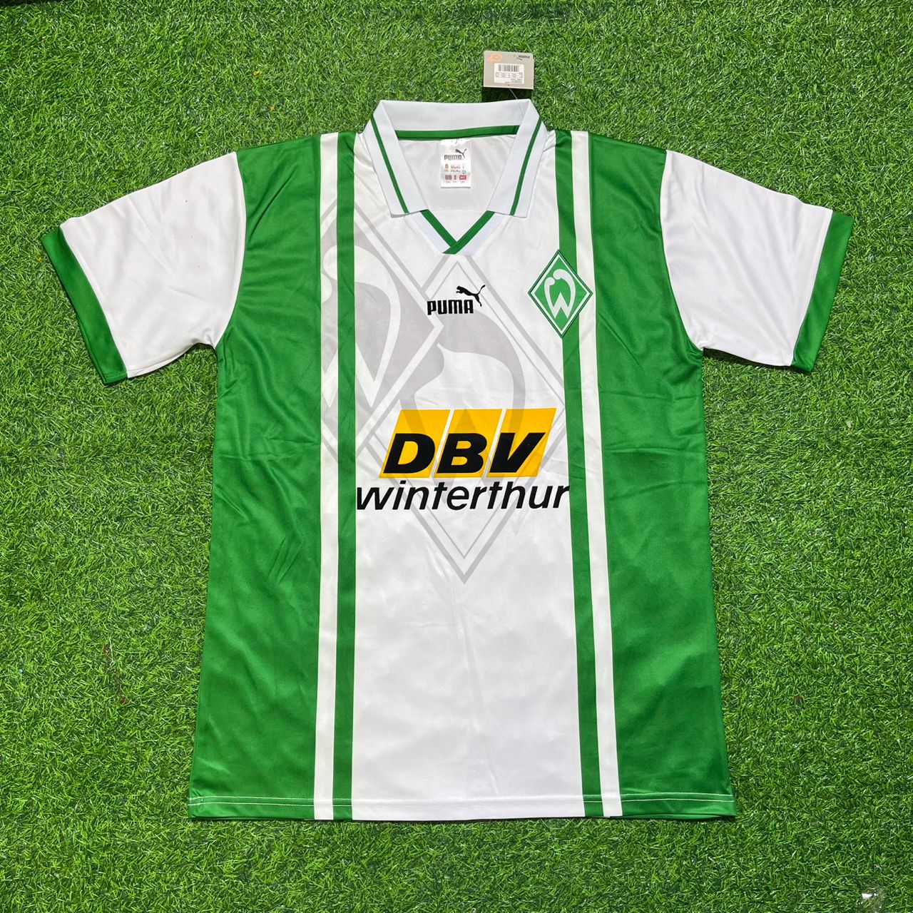 Mario Basler Werder Bremen Retro Fußballtrikot Kit