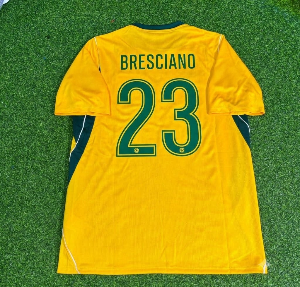 Mark Bresciano Australia Retro Football Jersey Trikot Maillot