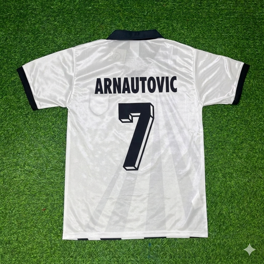 Marko Arnautovic Austria White Retro Football Jersey