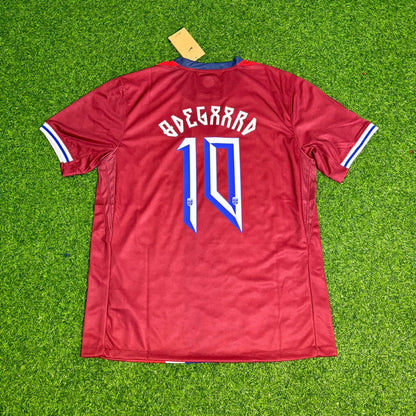 Martin Ødegaard Norway 2026 World Cup New Season Red Football Jersey Kit