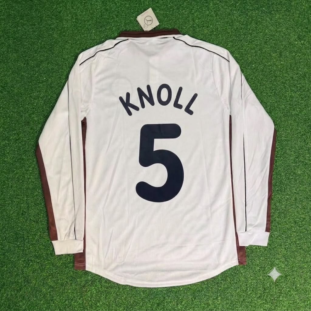 Marvin Knoll FC St. Pauli Long Sleeve Special Home Retro Football Jersey