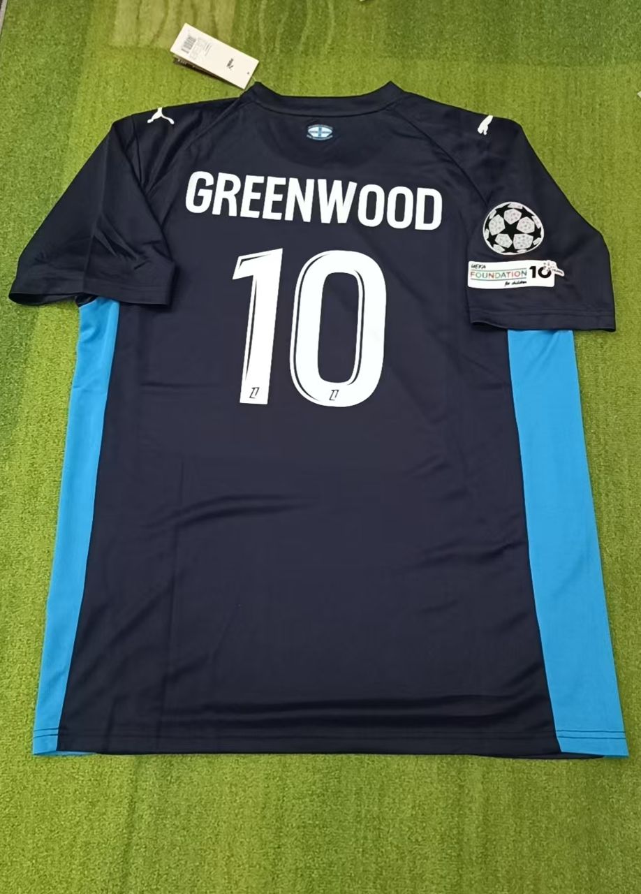 Mason Greenwood OM Marseille New Season 2026 Jersey Trikot Maillot Soccer Shirt