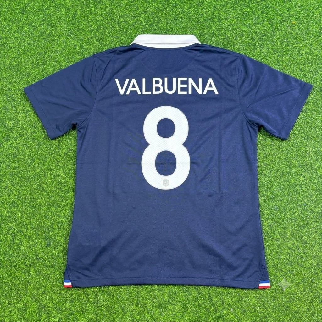 Mathieu Valbuena #8 France 2014 World Cup Football Jersey
