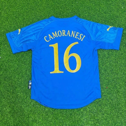 Mauro Camoranesi Italy 2004-2005 World Cup Home Retro Jersey