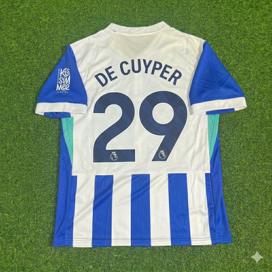 Maxim De Cuyper #29 Brighton 2026 New Season Football Jersey