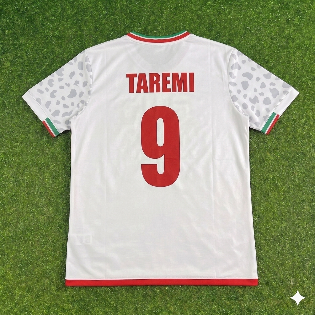 Mehdi Taremi Iran World Cup 2026 Home Football Jersey Shirt Trikot Maillot