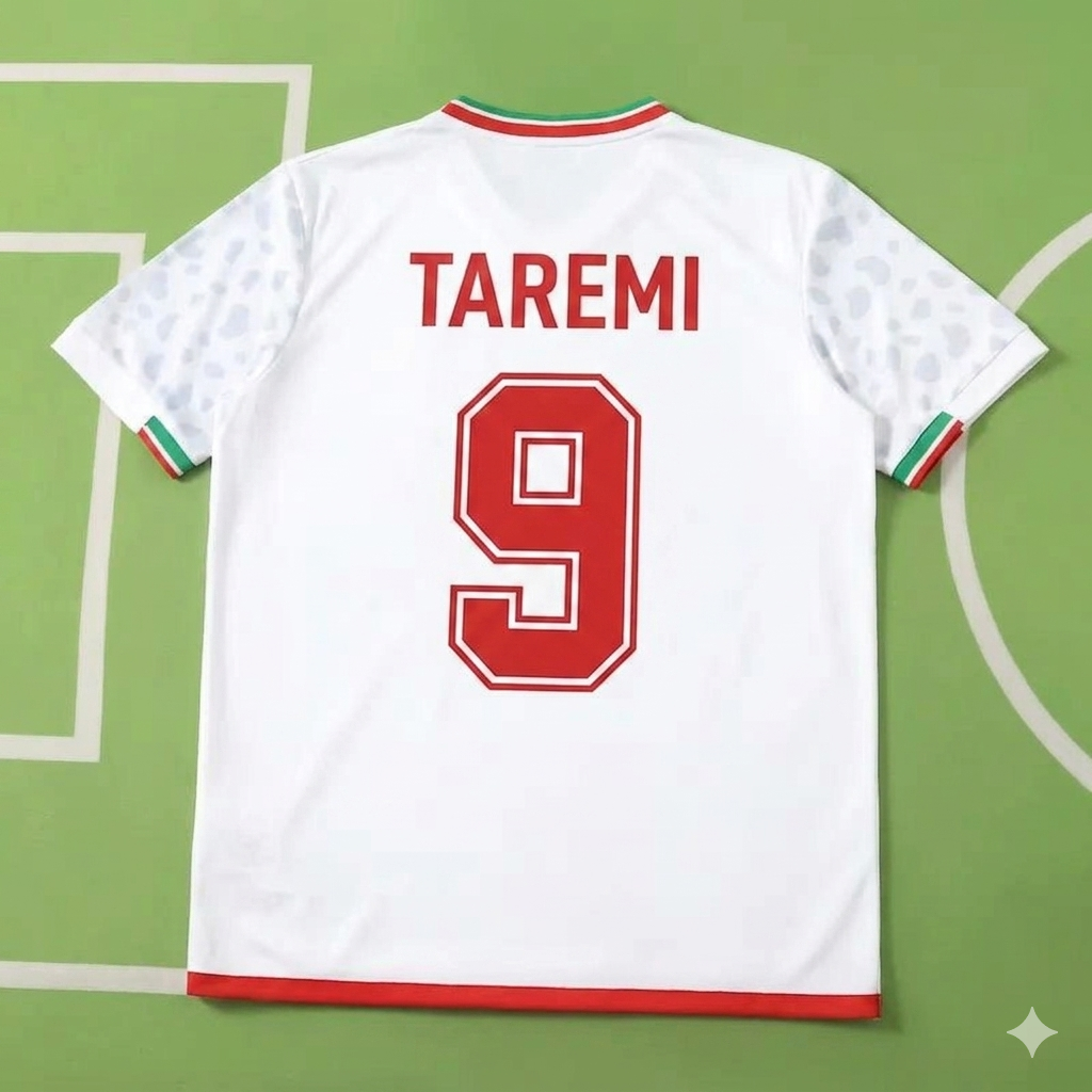 Mehdi Taremi Iran Goalkeeper World Cup 2026 Home Football Jersey Shirt Trikot Maillot