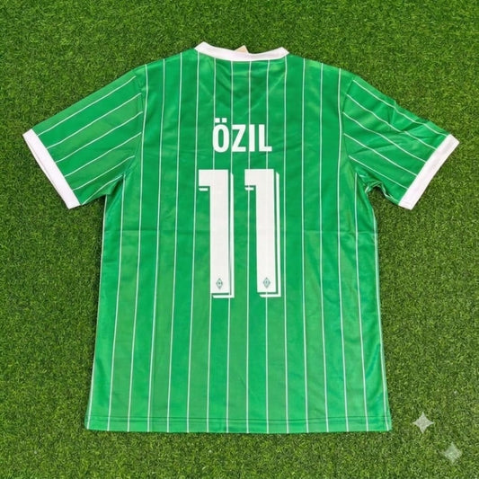 Mesut Ozil Werder Bremen Commemorative Heim Retro Fußballtrikot