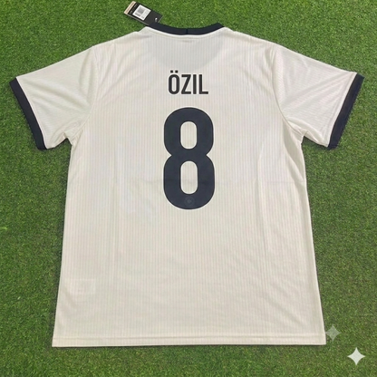 Mesut Özil Germany Deutschland 125 Year Special White Football Jersey