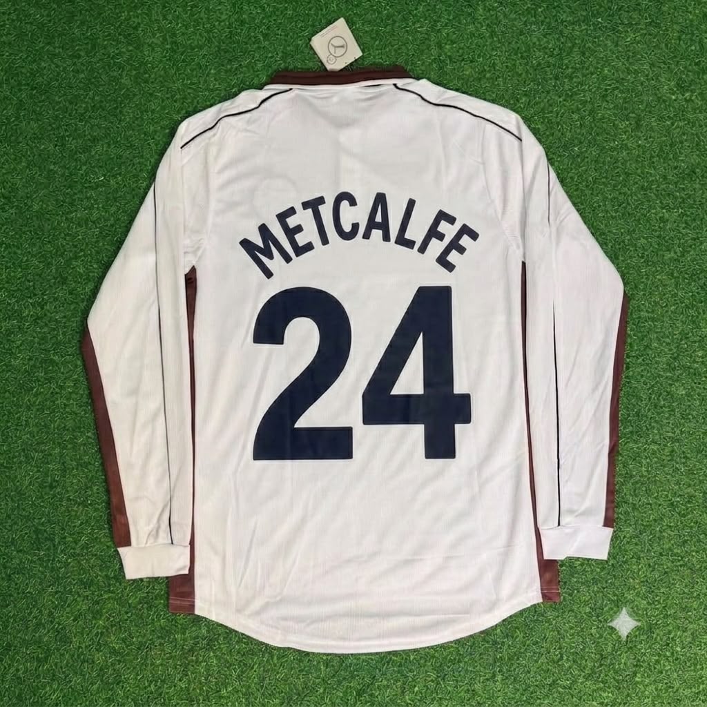 Connor Metcalfe FC St. Pauli Long Sleeve Special Home Retro Football Jersey