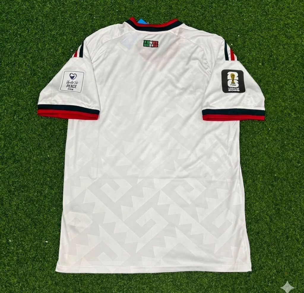 Mexico 2026 World Cup Home White Football Jersey