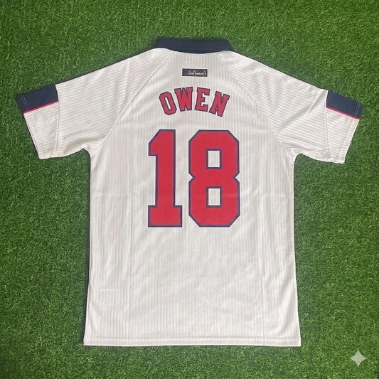 Michael Owen England 1998 World Cup Retro Jersey