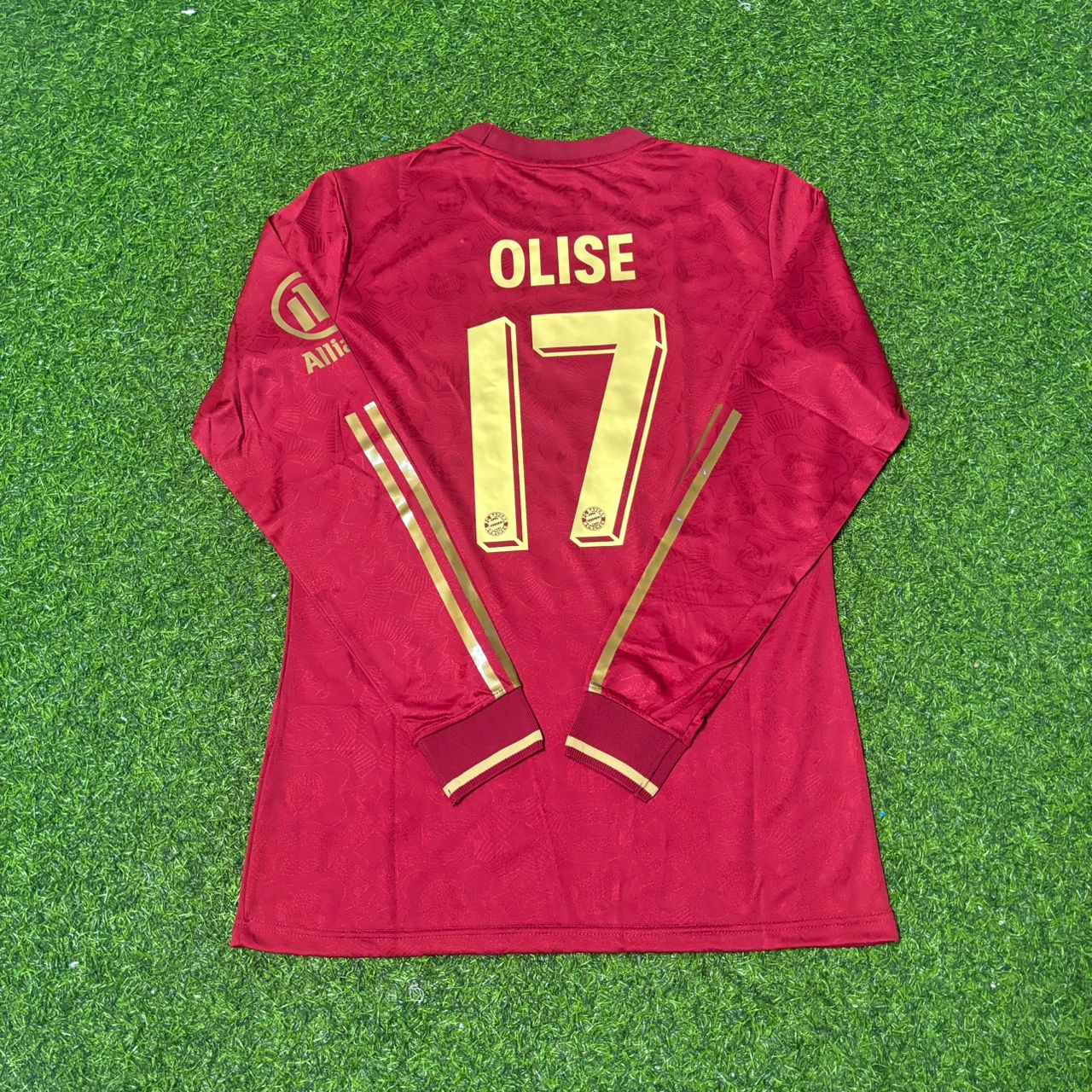 Michael Olise 17- Bayern München 125 Jahre Spezial-Edition Fußballtrikot