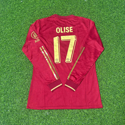 Michael Olise 17- Bayern München 125 Jahre Spezial-Edition Fußballtrikot