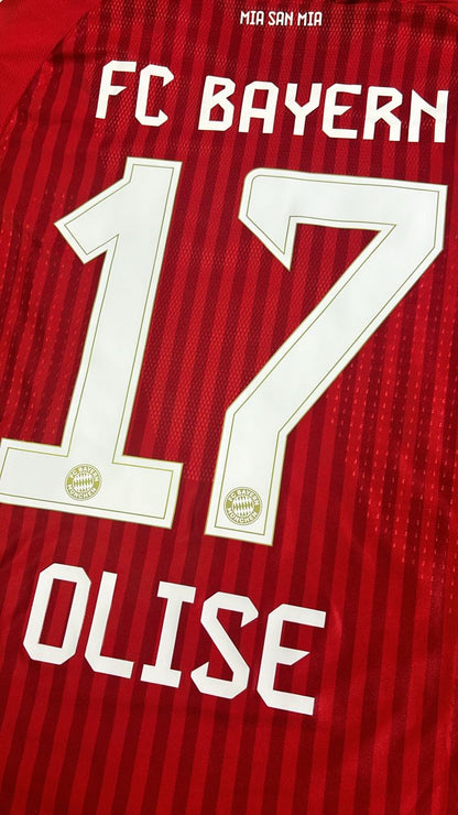 Michael Olise Bayern Munich 2027 Bundesliga Championship Patch Football Jersey