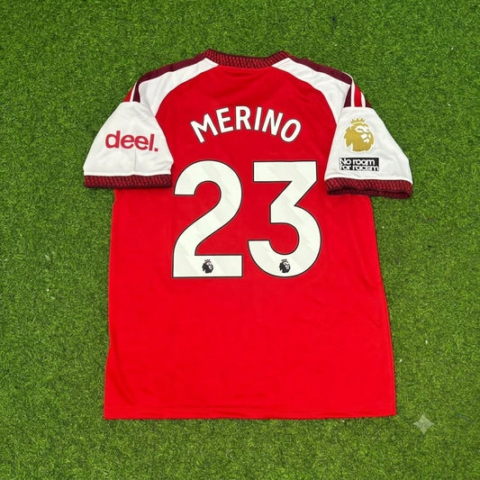 Mikel Merino Arsenal Home New Season 2027 Jersey Kit Soccer Trikot Maillot Maglia