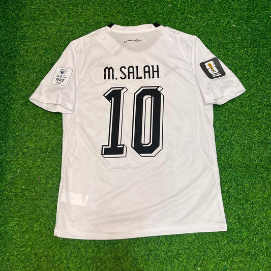 Mohamed Salah Egypt 2026 World Cup Home White Football Jersey Trikot Maillot