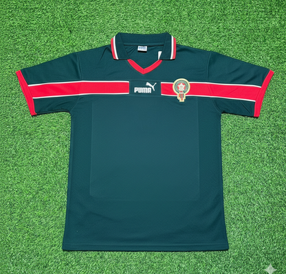 Yassine Bounou Morocco Goalkeeper Home Retro Football Jersey