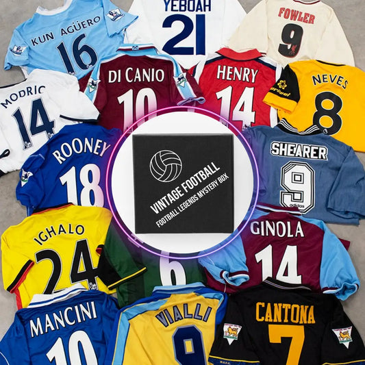 Retro-Vintage- Legends-Mystery Box - Mystery Soccer Shirt-Maillot de Football Mystere
