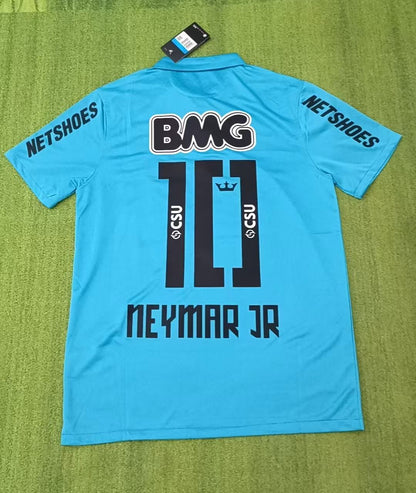 Neymar JR Number #10 Santos FC 2011 2012 Retro Jersey Trikot