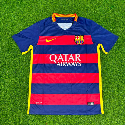 Neymar Jr Barcelona 2015/16 Retro Black Pink Kids Jersey Soccer Maillot KinderTrikot Maglia Soccer Shirt