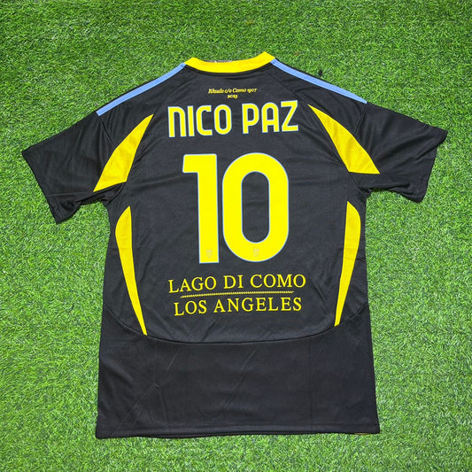 Nico Paz COMO 2026 Away New Season Football Jersey