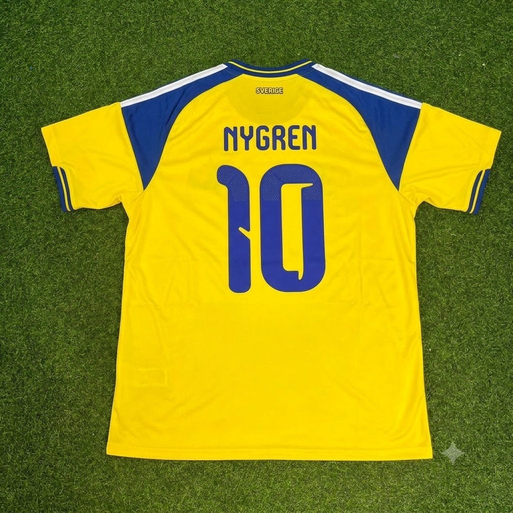Benjamin Nygren Sweden 2026 World Cup New Season Football Jersey